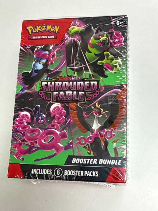 POKEMON TCG SCARLET VIOLET SHROUDED FABLE BOOSTER BUNDLE