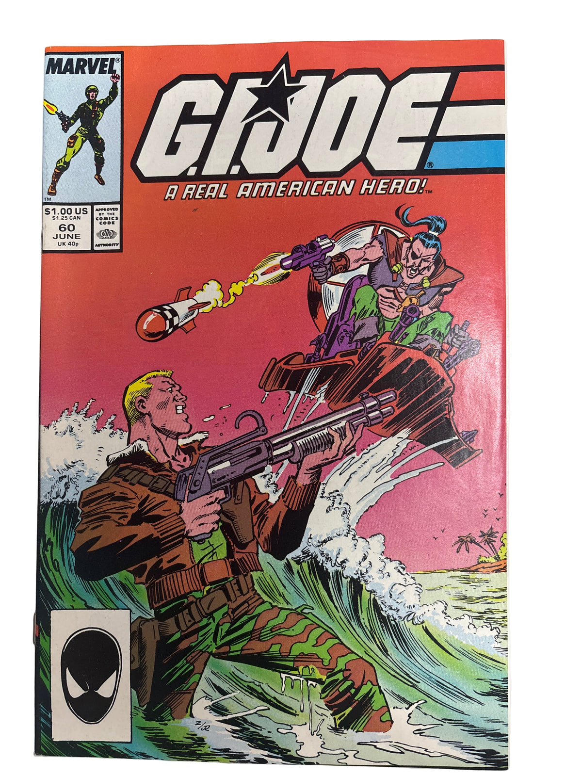 MARVEL COMICS GIJOE #60