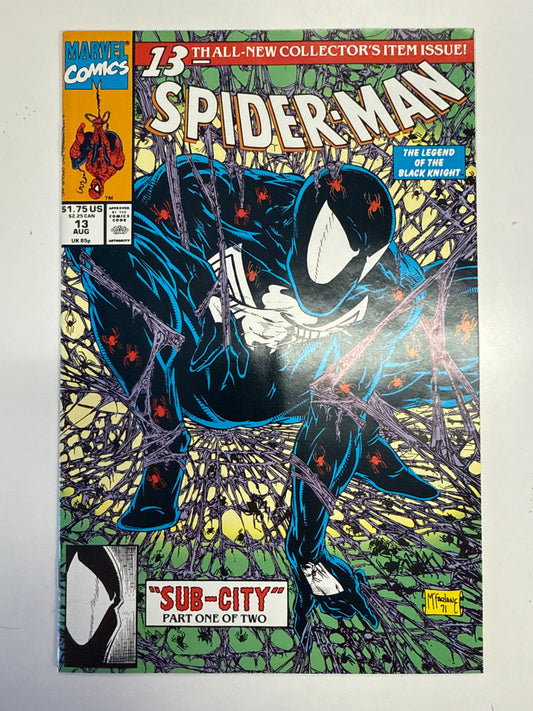 MARVEL COMICS SPIDER-MAN #13 MCFARLANE 13TH ALL NEW COLLECTORS ITEM ISSUE VF CONDITION POSSIBLE 9.8