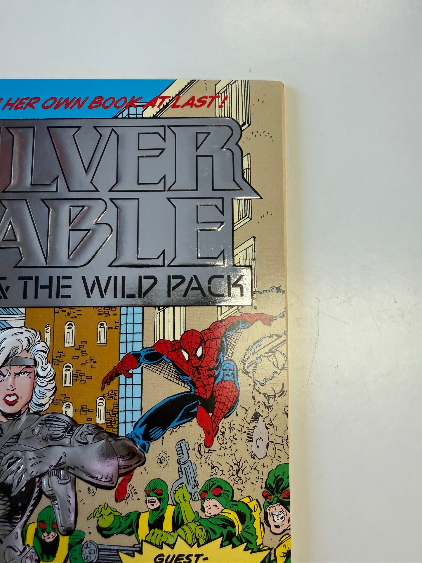 MARCEL COMICS SILVER SABLE & the WILD PACK #1 1992 MINT DIRECT EDITION