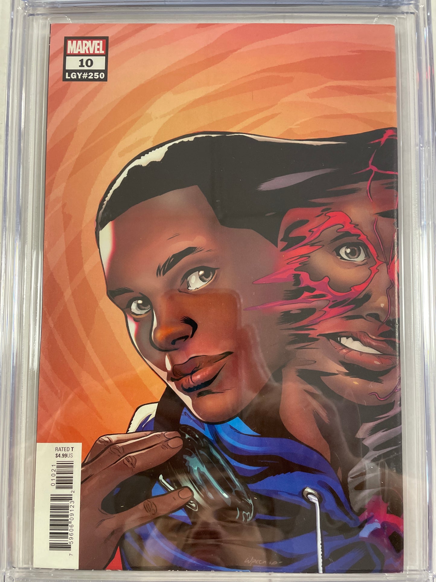 MILES MORALES: SPIDER-MAN #10 CGC 9.6 (2019, KEY 1st APPEARANCE OF MILES AS ULTIMATUM!)