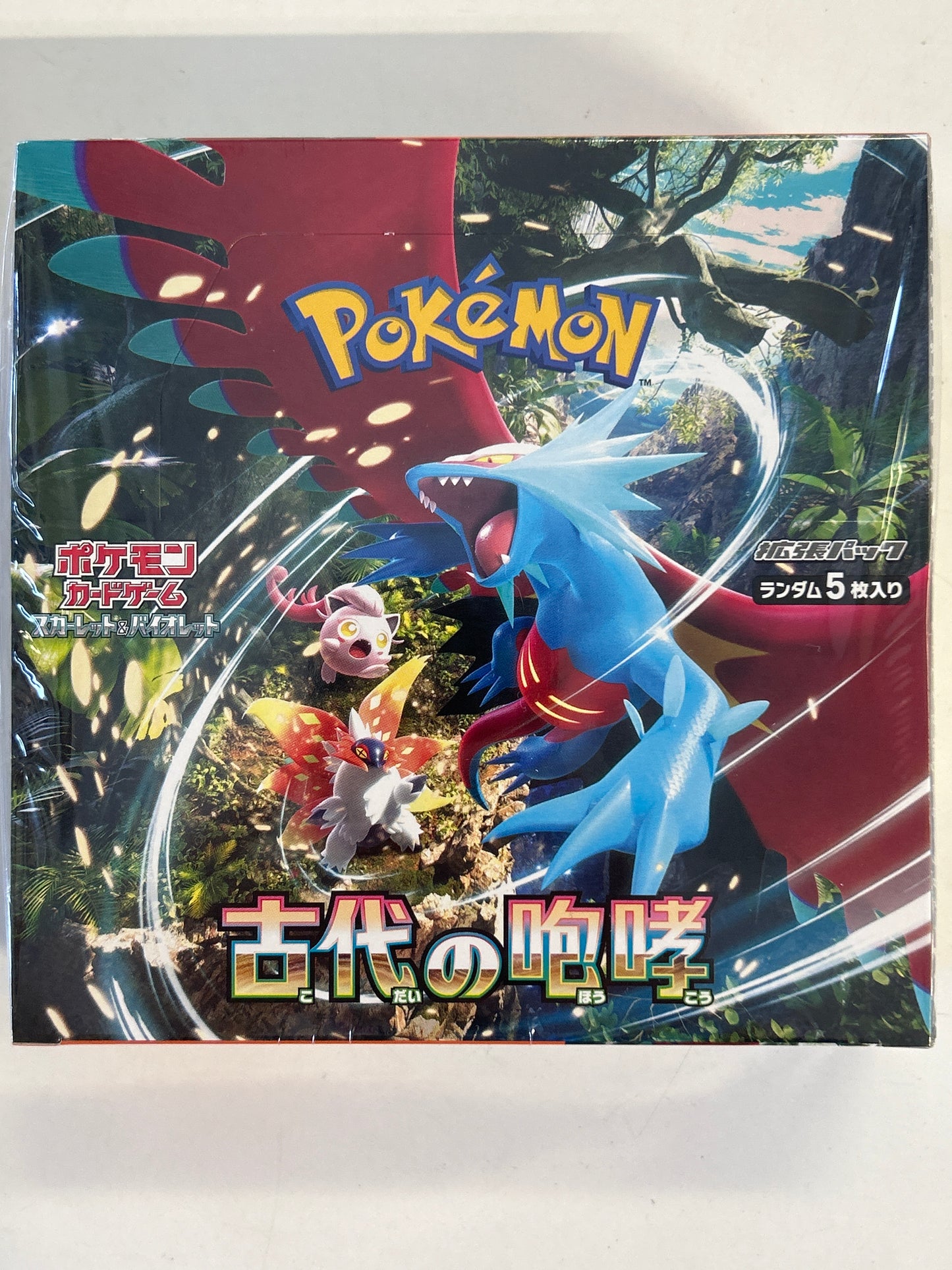 POKEMON JAPANESE ANCIENT ROAR BOOSTER BOX