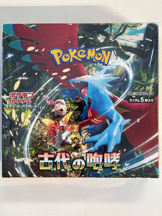 POKEMON JAPANESE ANCIENT ROAR BOOSTER BOX