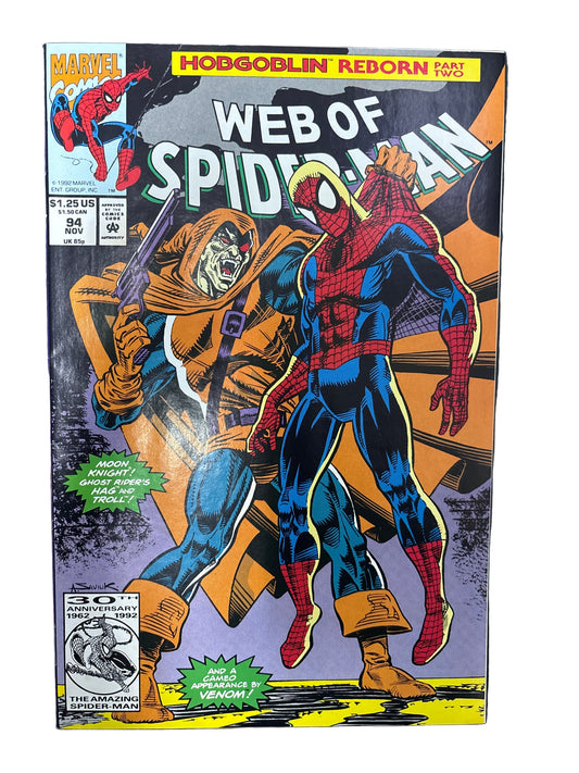 MARVEL COMICS WEB OF SPIDER-MAN #94