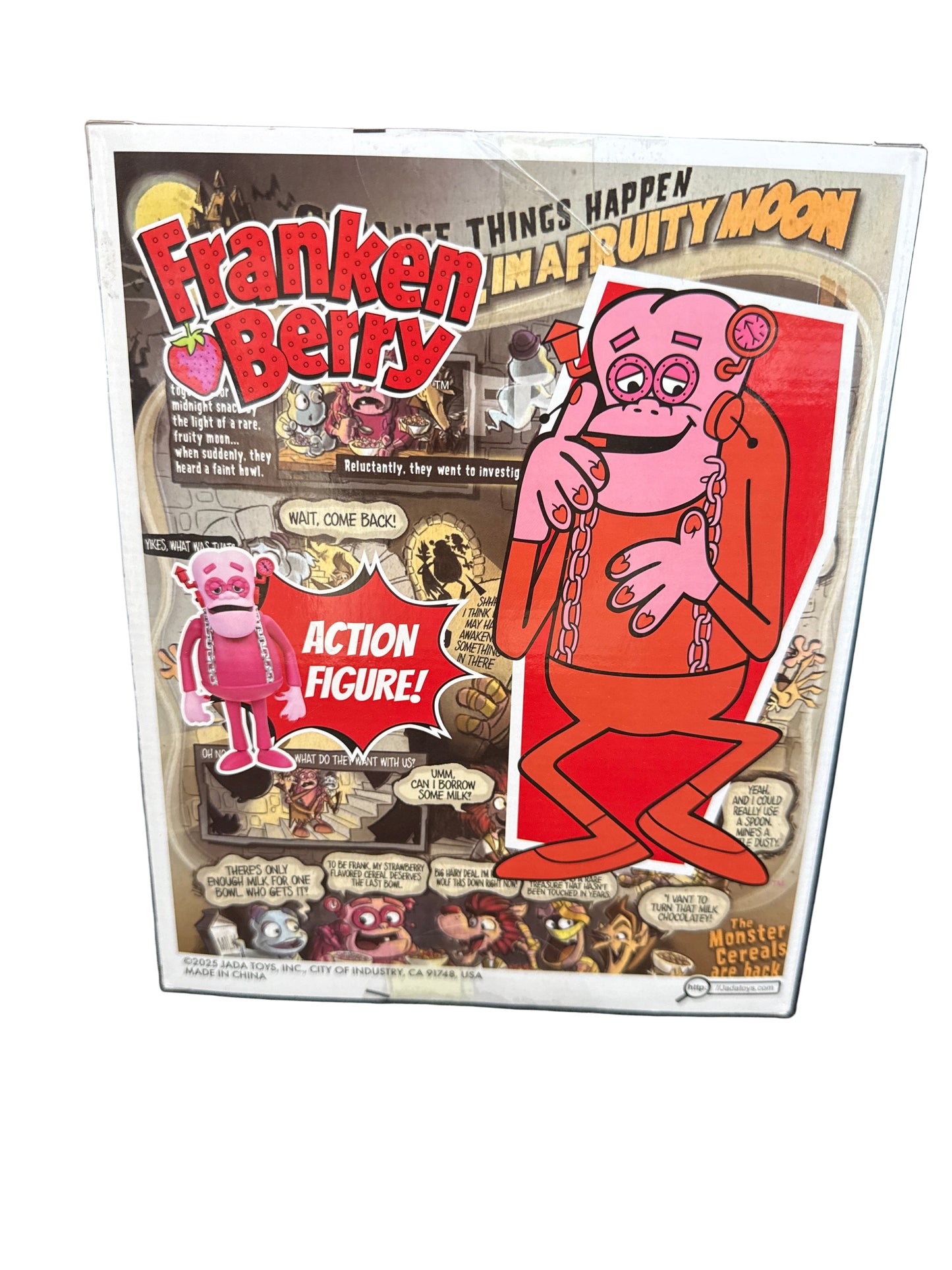 NECA FRANKEN BERRY ACTION FIGURE GENERAL MILLS MONSTER CEREALS
