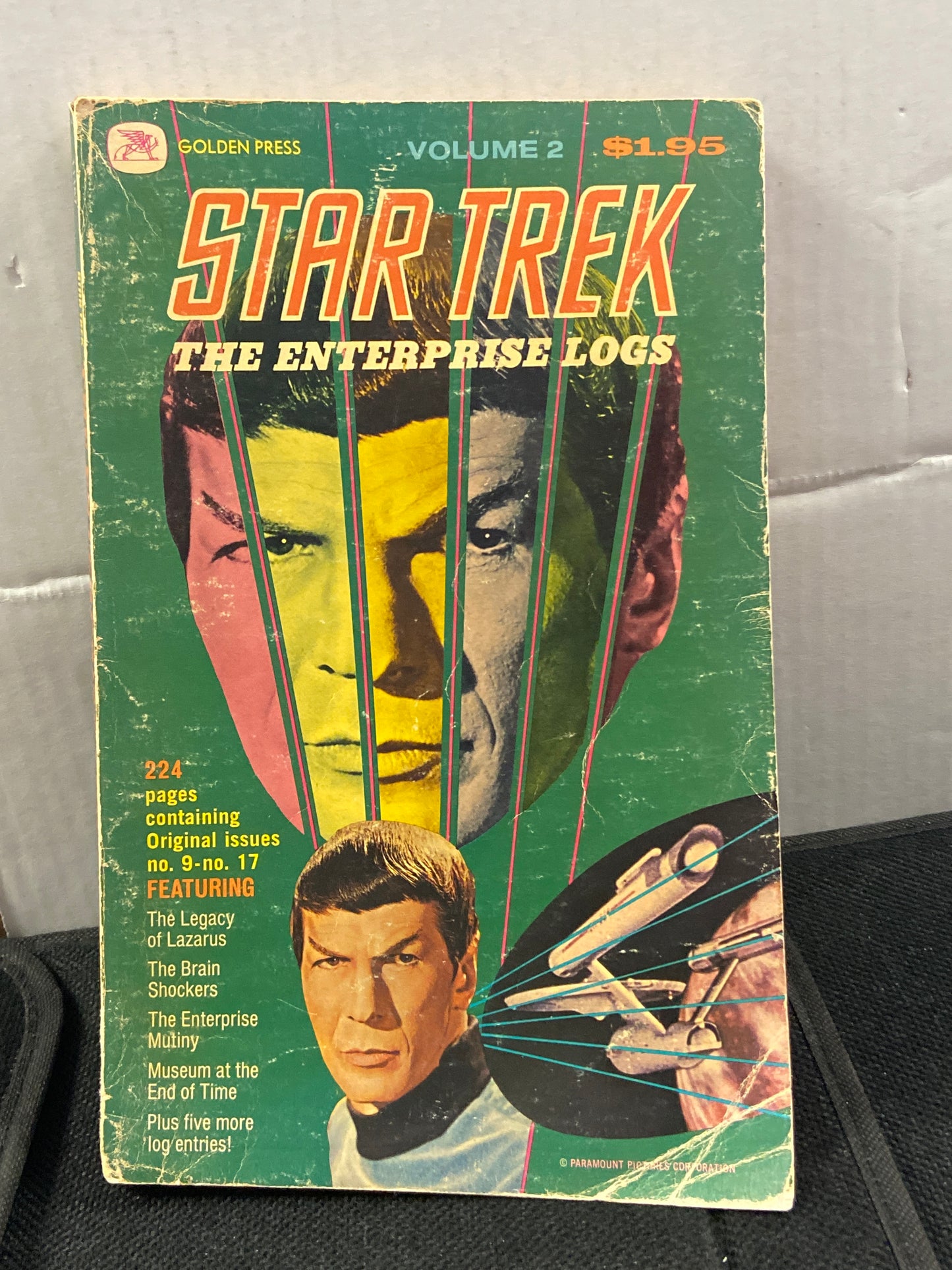 GOLDEN PRESS STAR TRECK THE ENTERPRISE LOGS 2