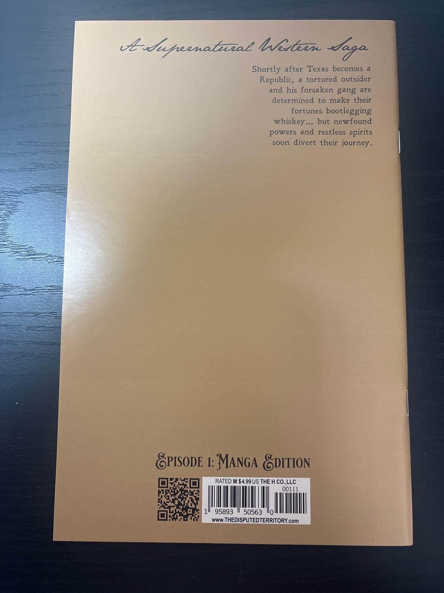 FLAWED THE DISPUTED TERRITORY EPISODE #1 MANGA EDITION