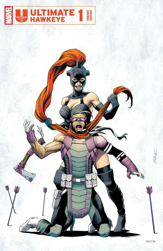 MARVEL COMICS ULTIMATE HAWKEYE #1 DECLAN SHALVEY VARIANT