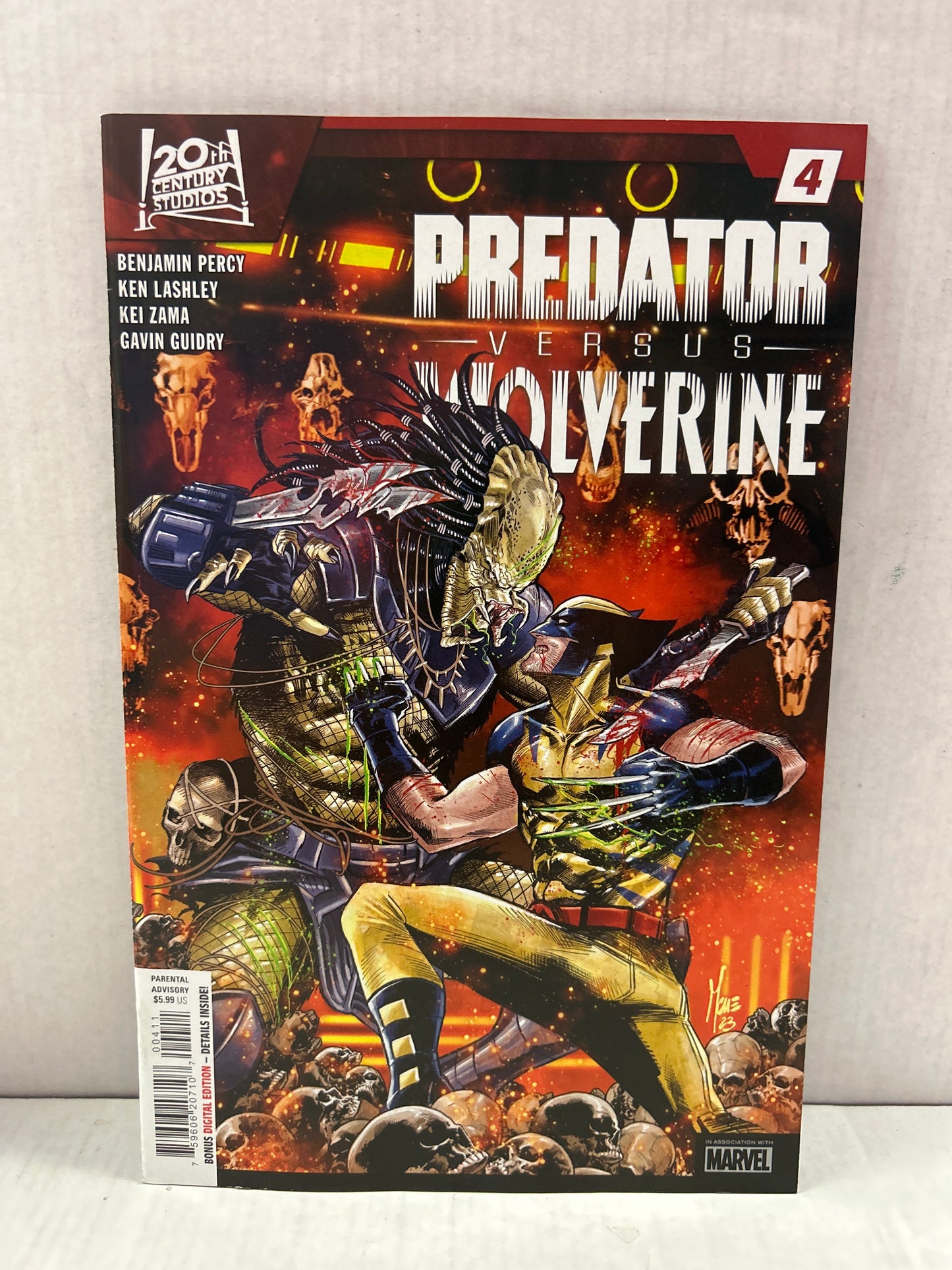 MARVEL PREDATOR VS WOLVERINE #4 COVER A
