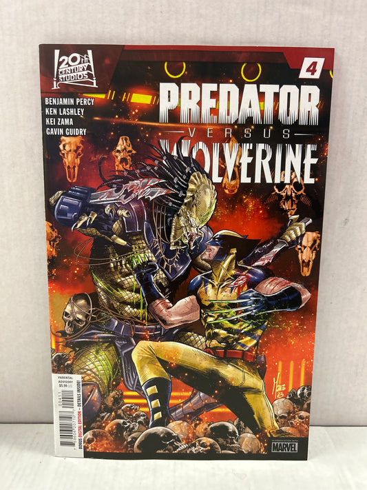 MARVEL PREDATOR VS WOLVERINE #4 COVER A