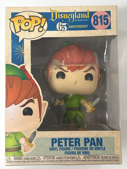 FUNKO POP DISNEYLAND 65TH ANNIVERSARY PETER PAN GREAT CONDITION