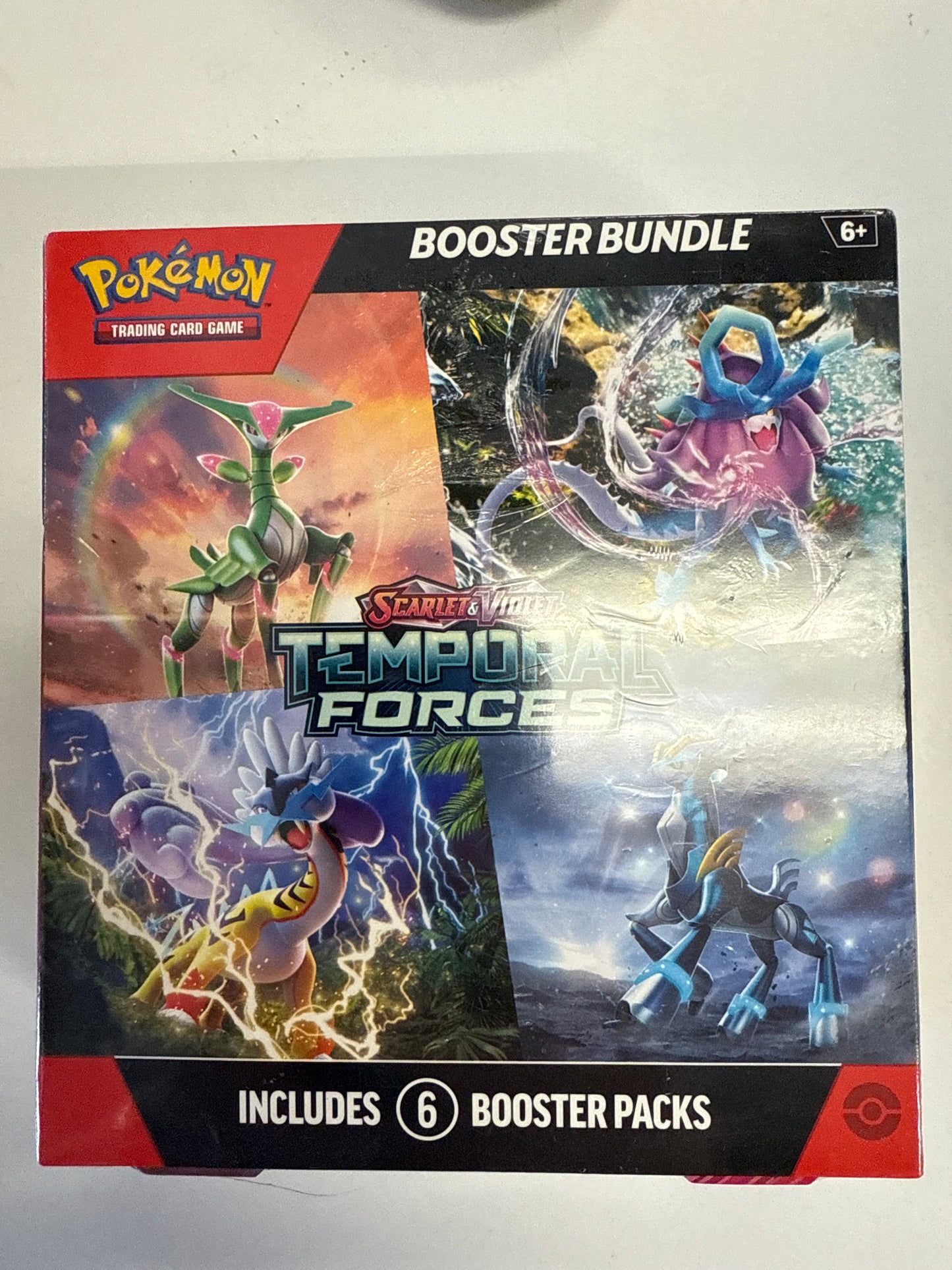 POKEMON TCG SCARLET & VIOLET TEMPORAL FORCES  BOOSTER BUNDLE