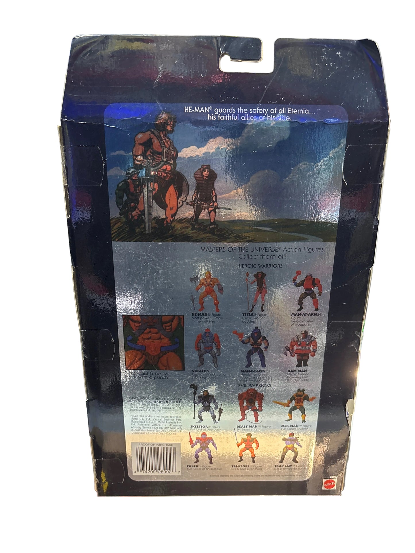 MASTERS OF THE UNIVERSE COMMEMORATIVE SERIES 1/15,000 HE-MAN