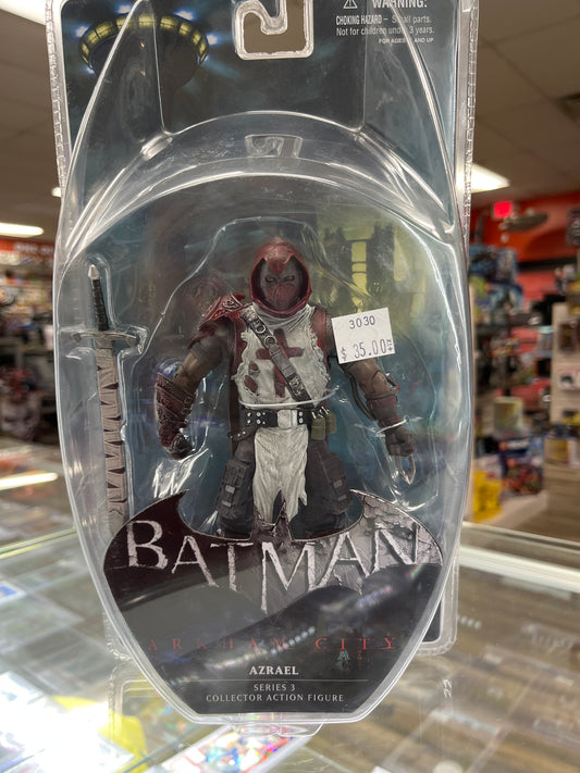 DC COMICS BATMAN ARKHAM CITY AZRAEL ACTION FIGURE