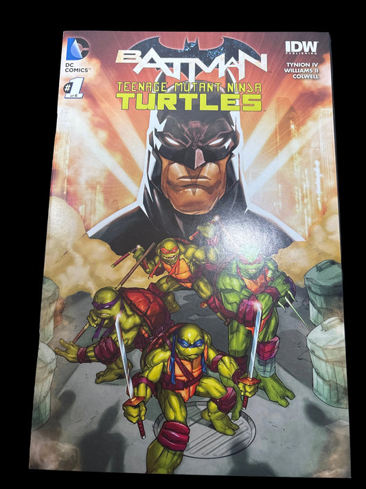 DC COMICS BATMAN TEENAGE MUTANT NINJA TURTLES #1