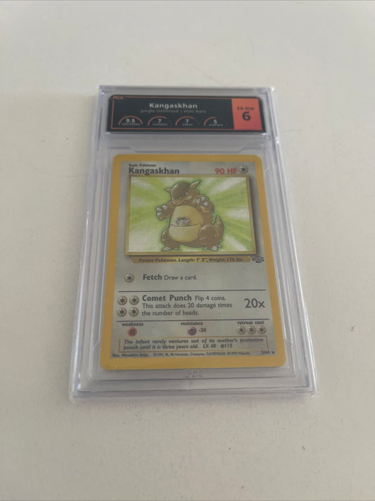 POKEMON JUNGLE UNLIMITED KANGASKHAN HOLO PCG 6