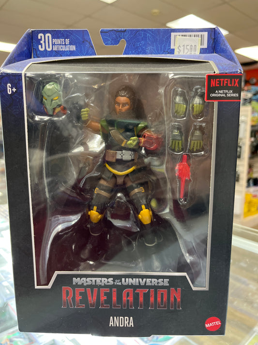 MATTEL MASTERS OF THE UNIVERSE REVELATION ANDRA ACTION FIGURE