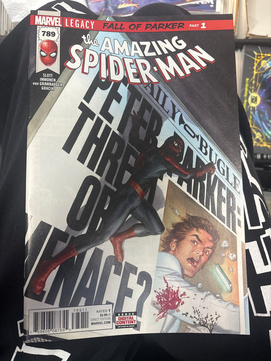 MARVEL LEGACY FALL OF PARKER THE AMAZING SPIDER-MAN #789