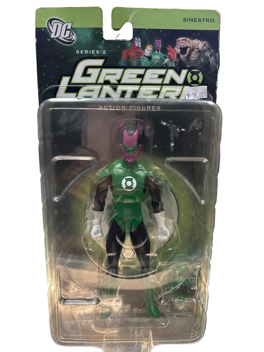 DC SERIES 2 GREEN LANTERN ACTION FIGURES SINESTRO