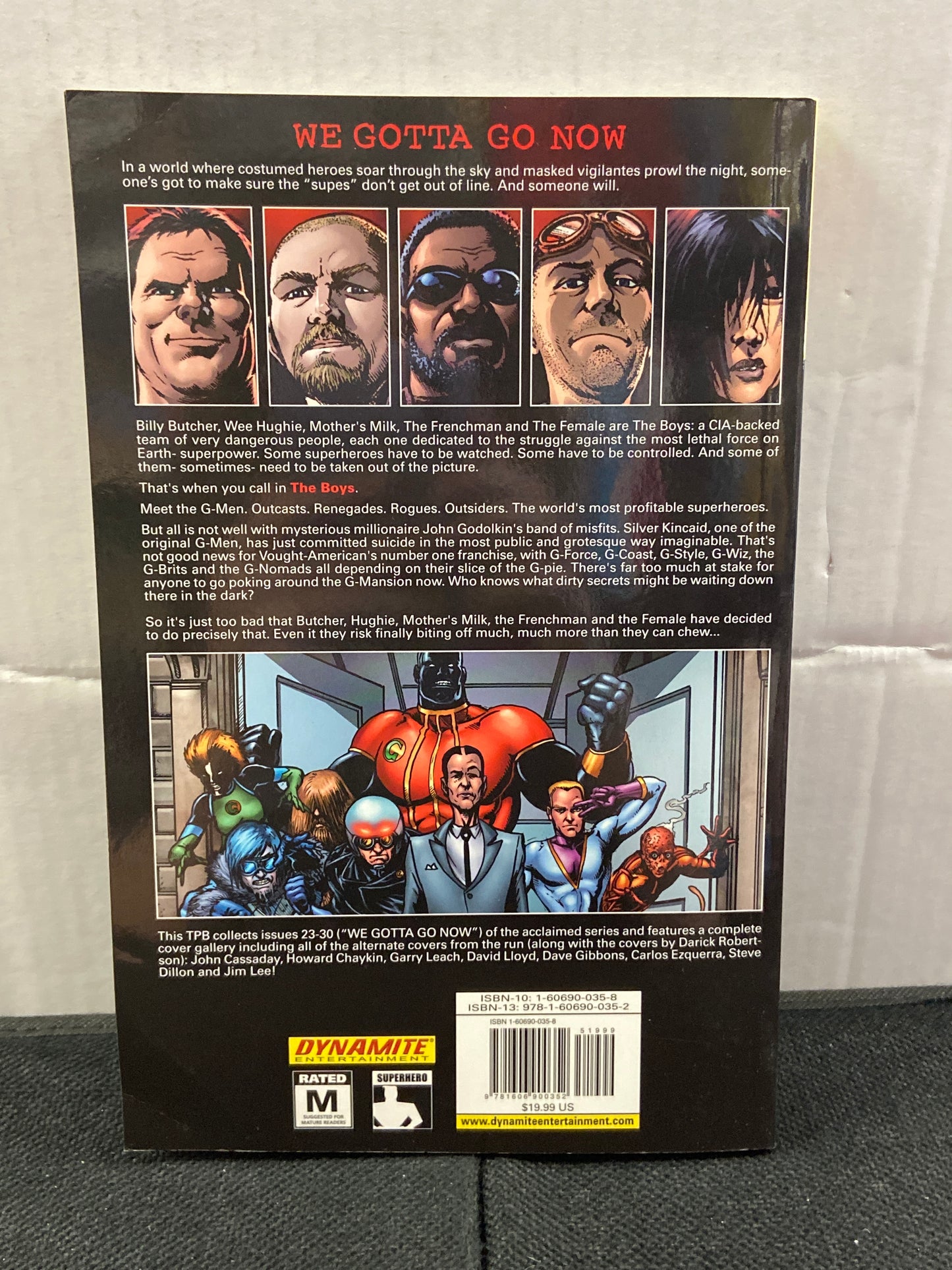 DYNAMITE COMICS THE BOYS VOL 4