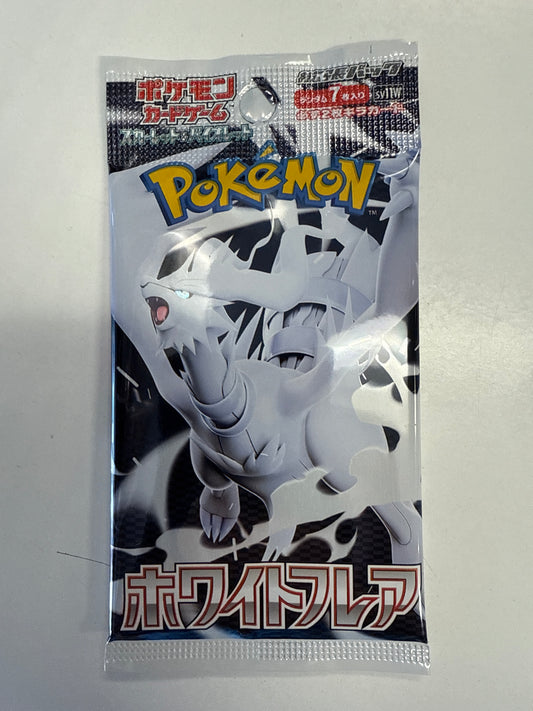 POKEMON TCG SCARLET AND VIOLET JAPANESE WHITE FLARE PACK