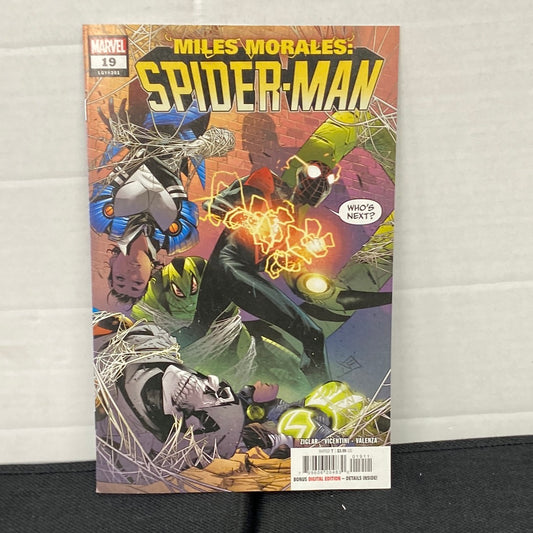 MARVEL COMICS MILES MORALES SPIDERMEN 19