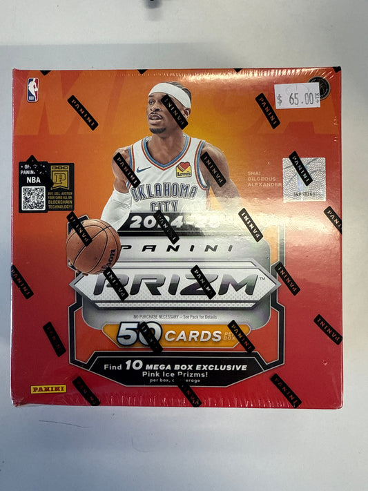 PANINI 2024-2025 NBA PRIZM MEGA BOX