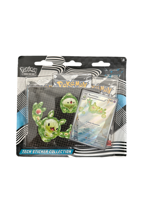 POKEMON SCARLET & VIOLET BLACK BOLT STICKER 3 PACK