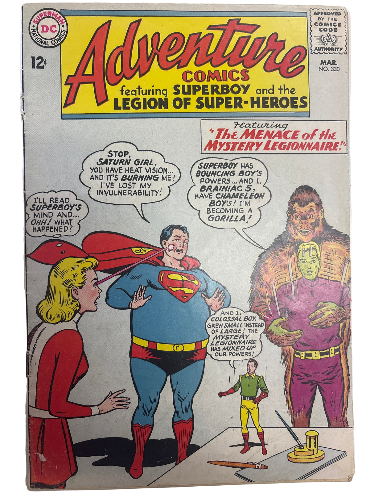 DC SUPERMAN ADVENTURE COMICS #330