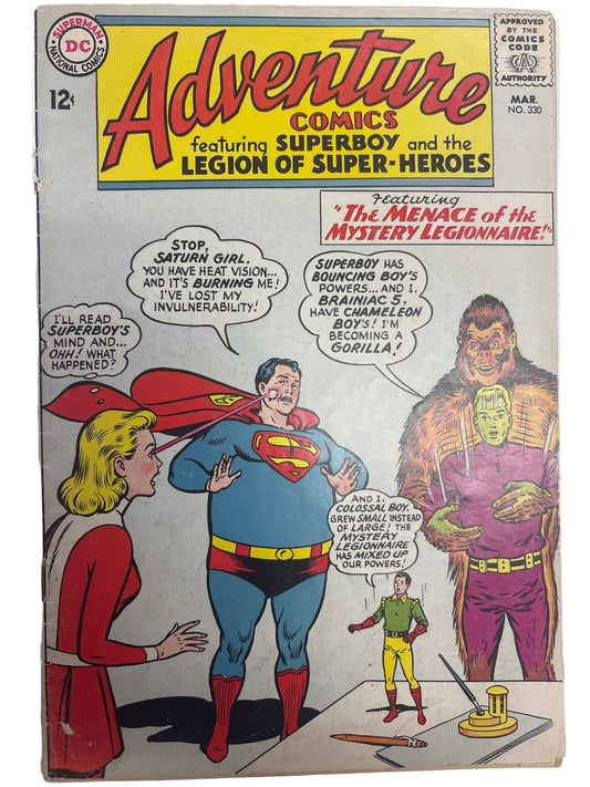 DC SUPERMAN ADVENTURE COMICS #330
