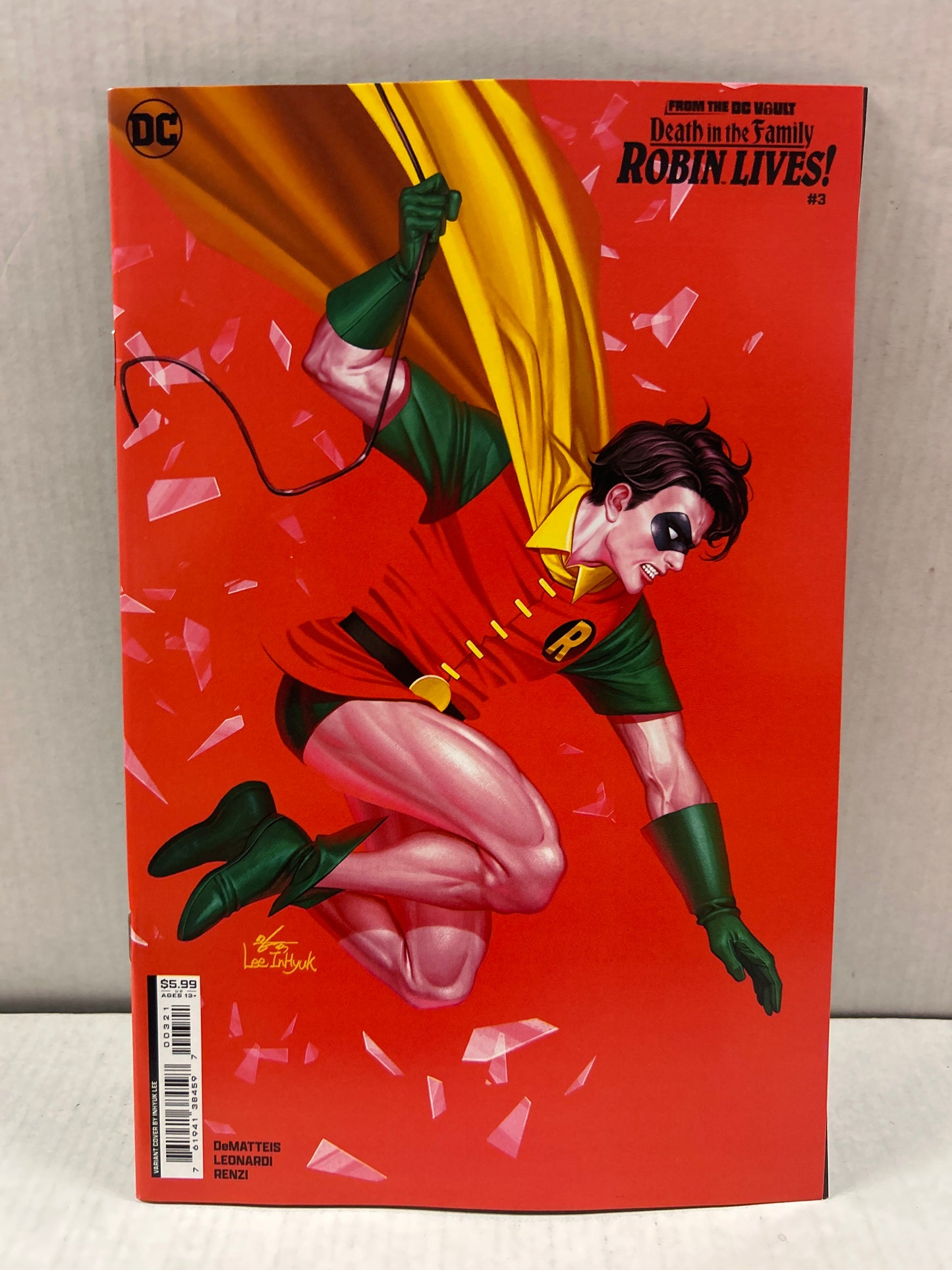 DC DEATH IN THE FAMILY ROBIN LIVES #3 VARIANT