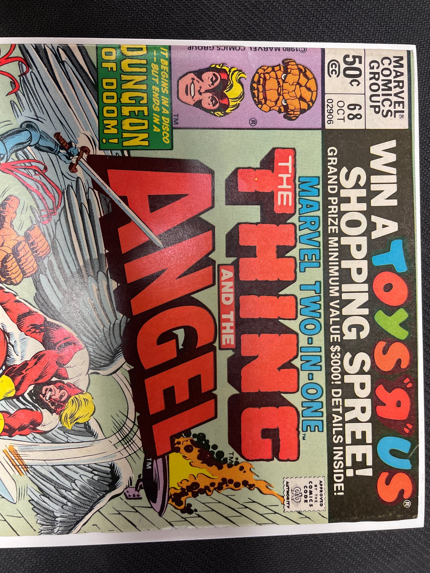 MARVEL COMICS TWO-IN-ONE #68 (1980 MARK JEWELERS VARIANT! VF+)