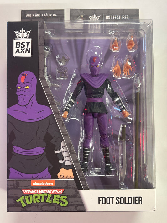 BST AXN TEENAGE MUTANT NINJA TURTLES FOOT SOLDIER NEW IN GREAT CONDITION BOX