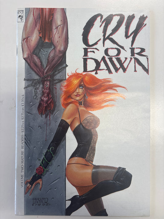 1990 CRY FOR DAWN SECOND PRINTING #2