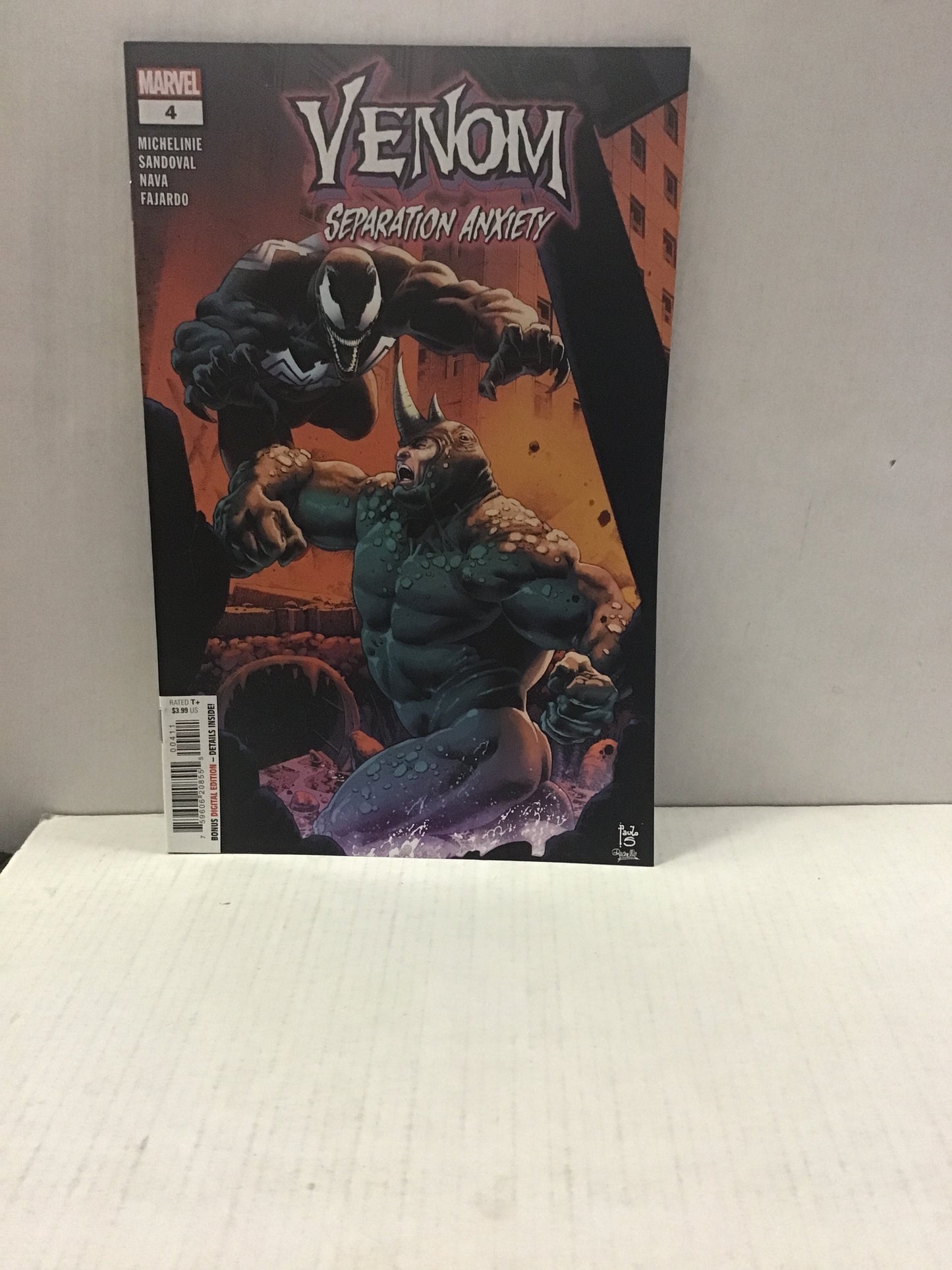 MARVEL COMICS - VENOM SEPARATION ANXIETY #4 (2024)