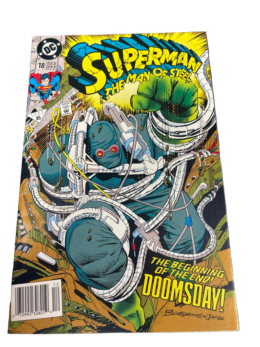 DC SUPERMAN THE MAN OF STEEL #18