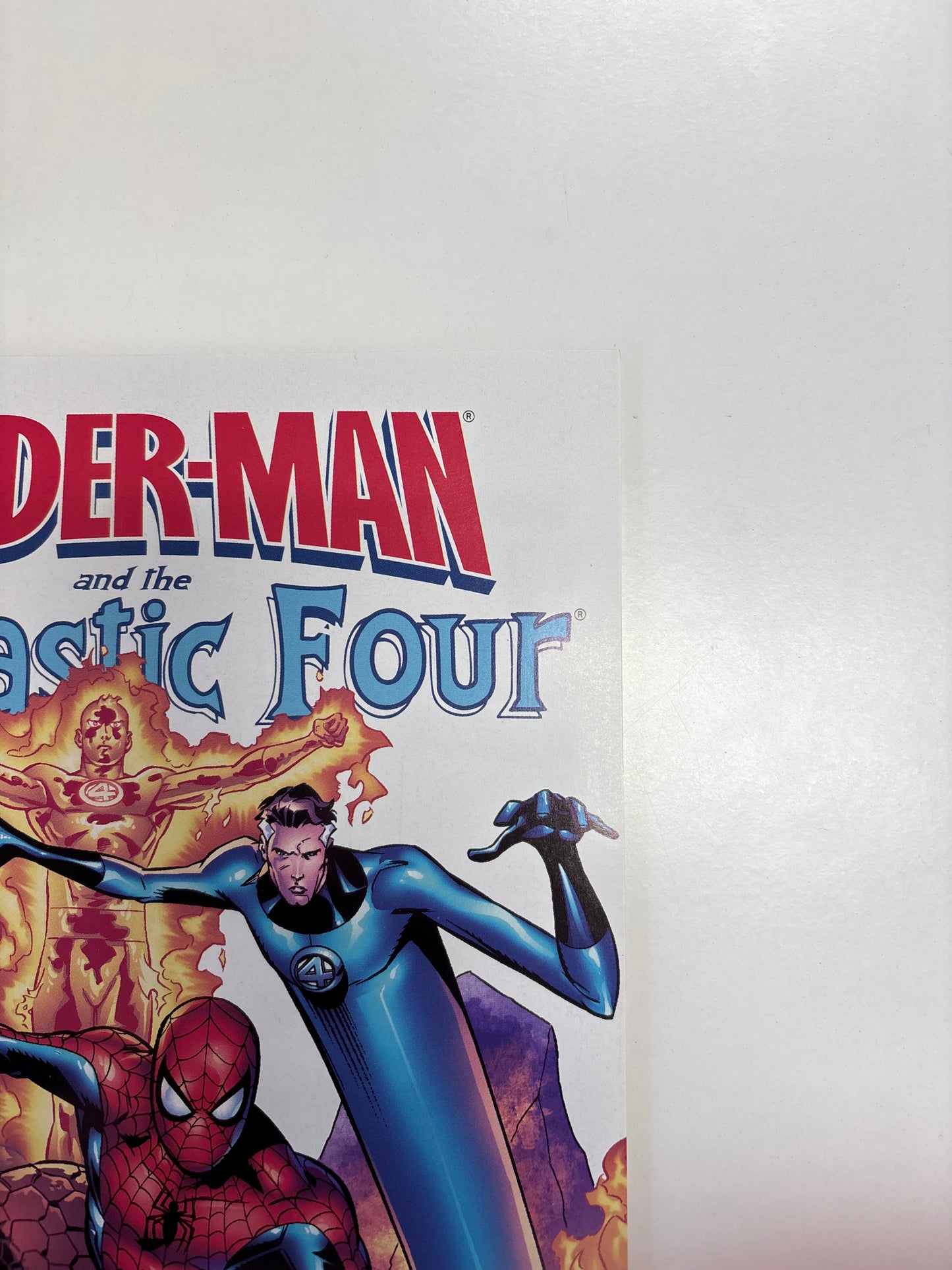 MARVEL COMICS SPIDER-MAN AND THE FANTASTIC FOUR #1