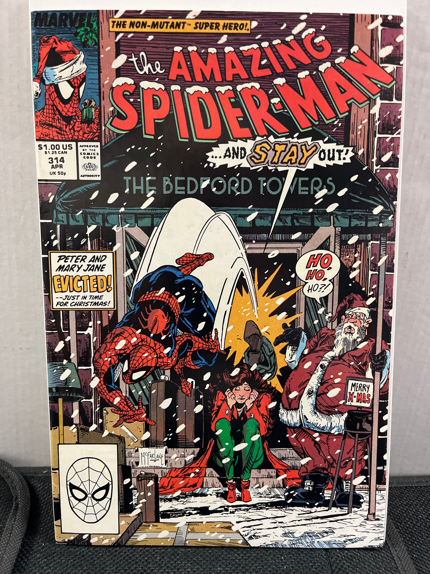 AMAZING SPIDER-MAN #314 VF/NM (1987, TODD MCFARLANE!)