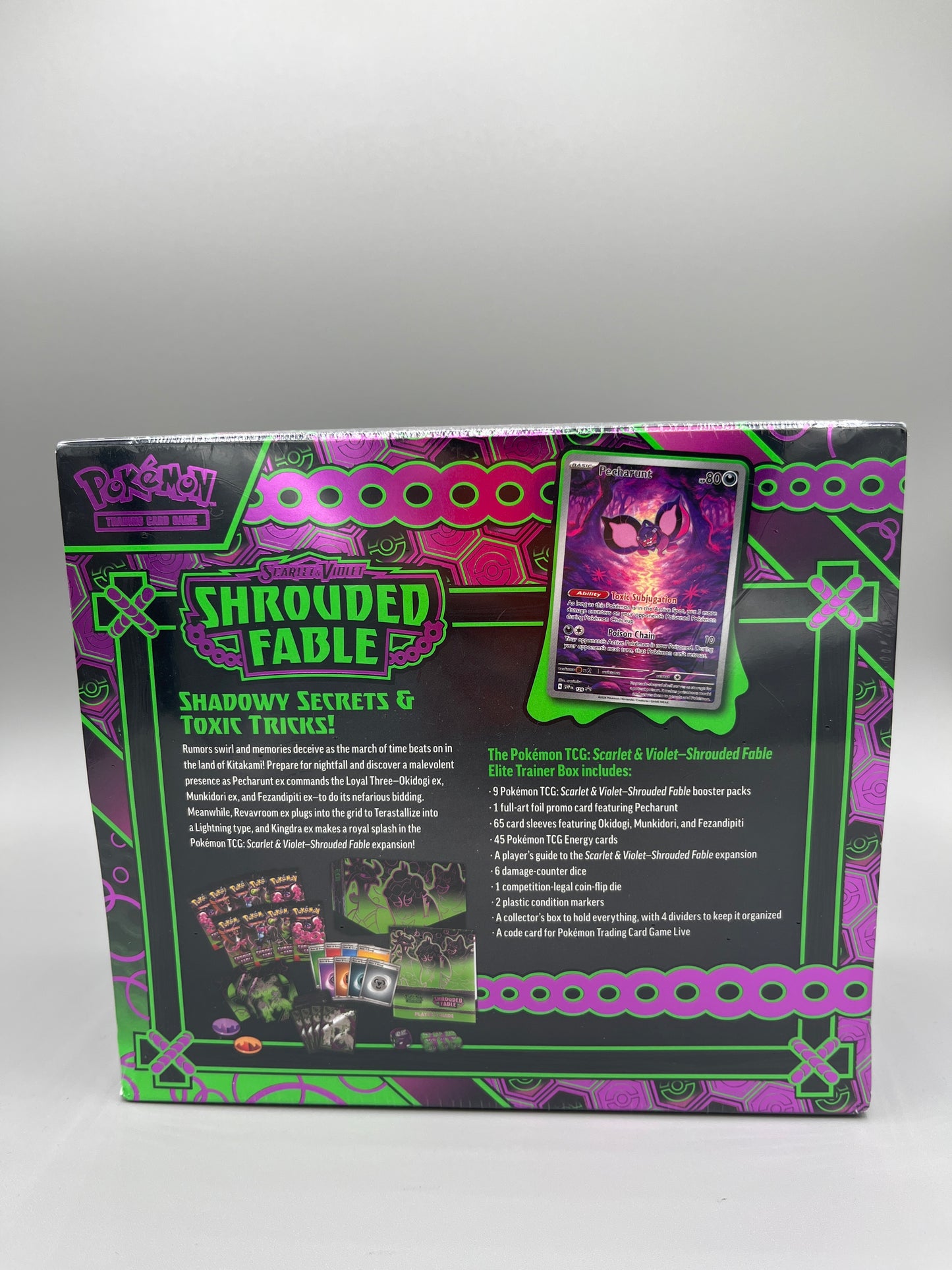 Pokémon TCG Scarlet & Violet Shrouded Fable Elite Trainer Box SEALED