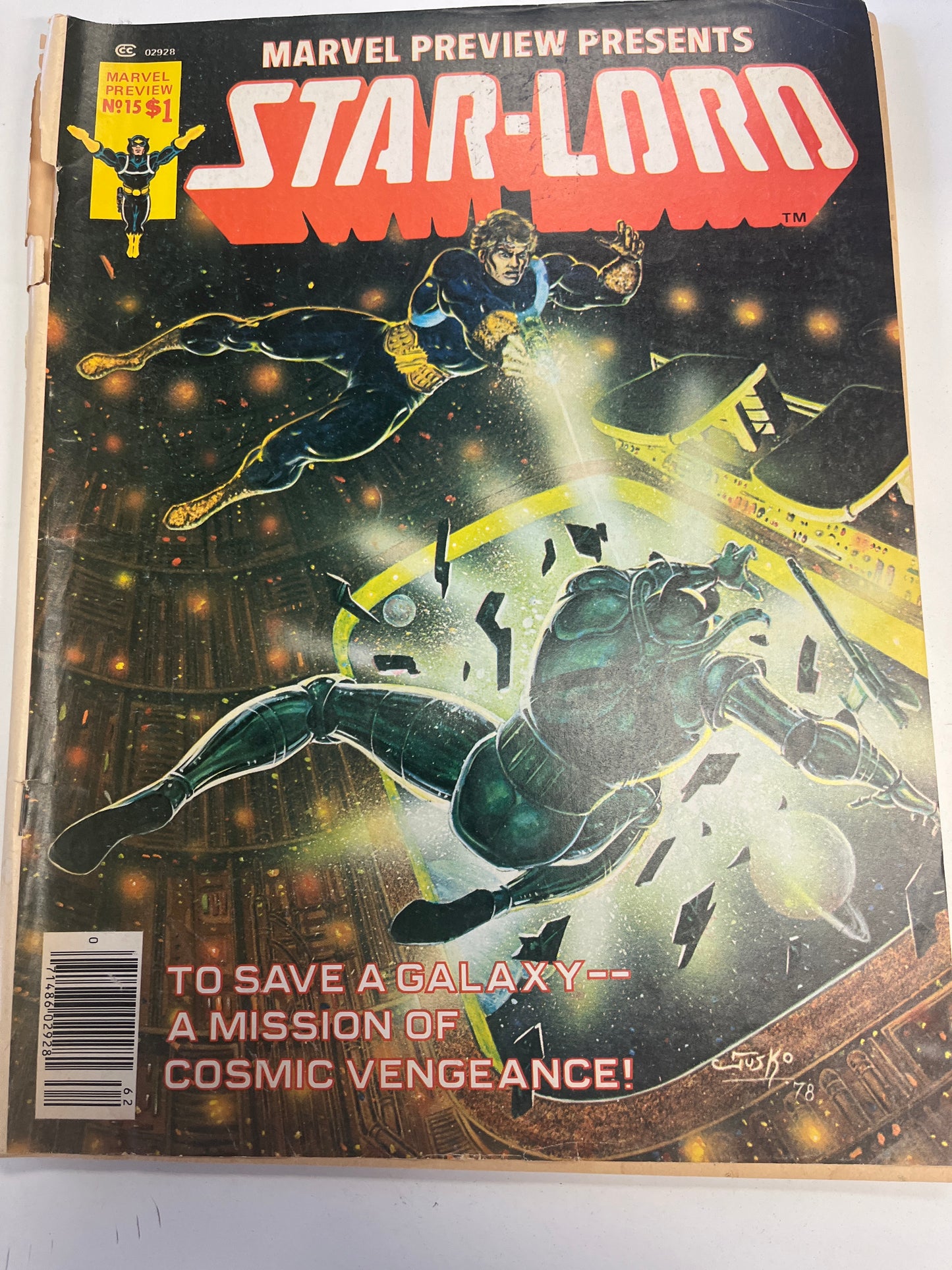 MARVEL PREVIEW PRESENTS STAR-LORD TO SAVE A GALAXY A MISSION OF COSMIC VENGEANCE