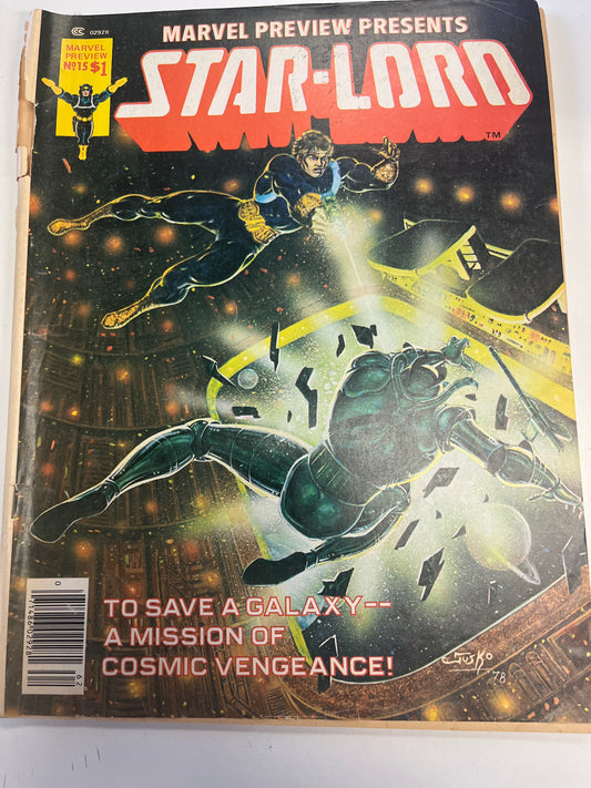 MARVEL PREVIEW PRESENTS STAR-LORD TO SAVE A GALAXY A MISSION OF COSMIC VENGEANCE