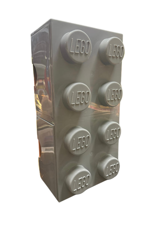 LEGO Storage Products: 40061735 8-Stud Brick Drawer White grey