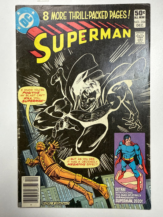 DC COMICS SUPERMAN 354