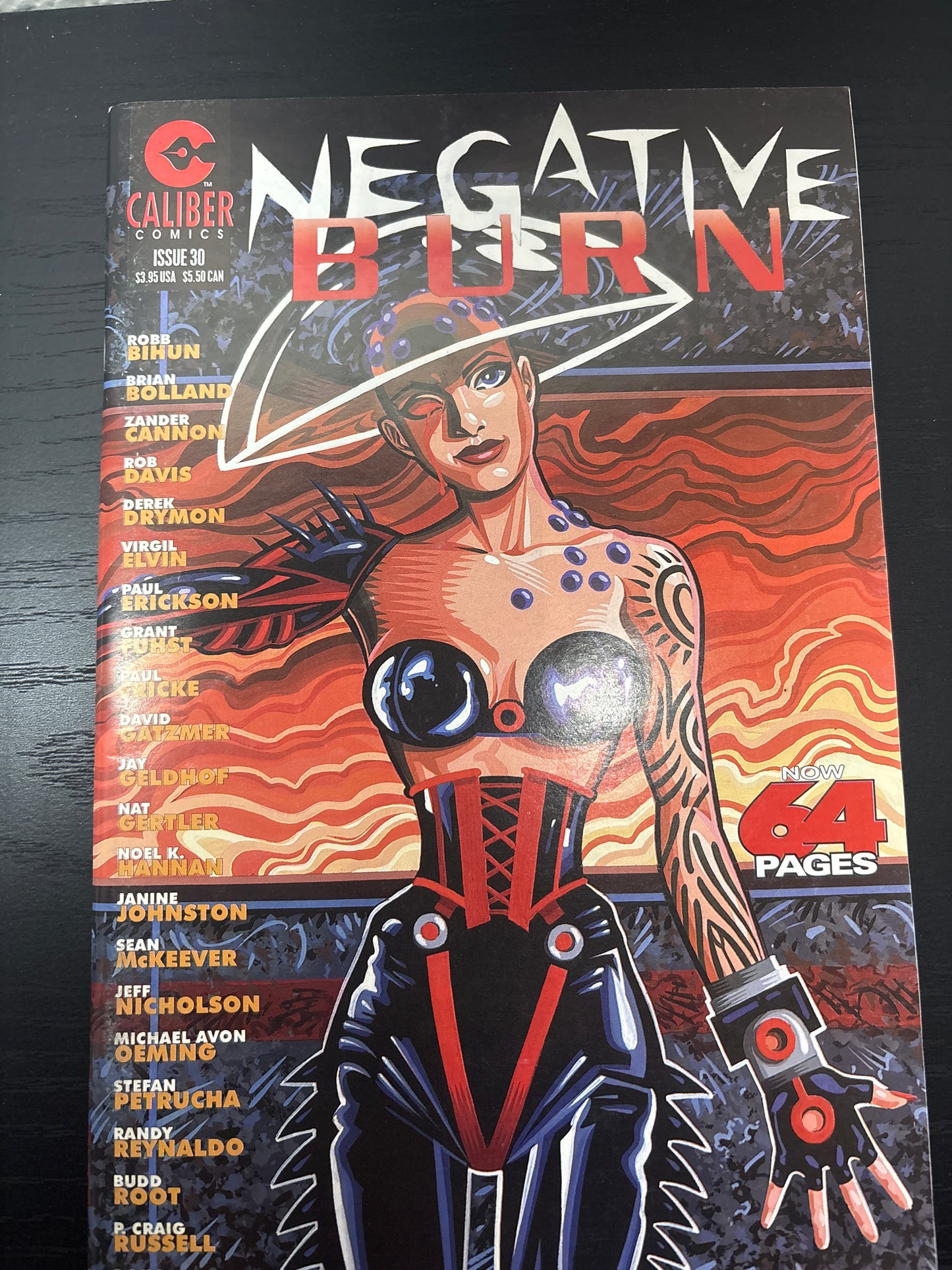 CALIBER COMICS NEGATIVE BURN #30
