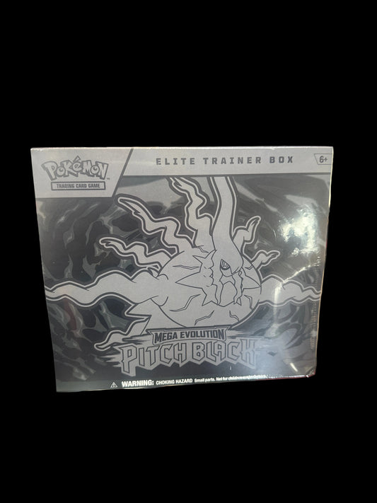 POKEMON MEGA EVOLUTION PITCH BLACK ELITE TRAINER BOX