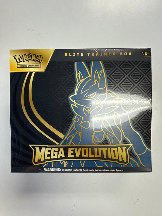 POKEMON TCG MEGA EVOLUTION ELITE TRAINER BOX ETB