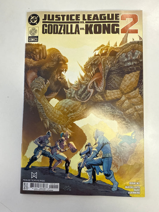 DC COMICS JUSTICE LEAGUE VS GODZILLA VS KONG #2