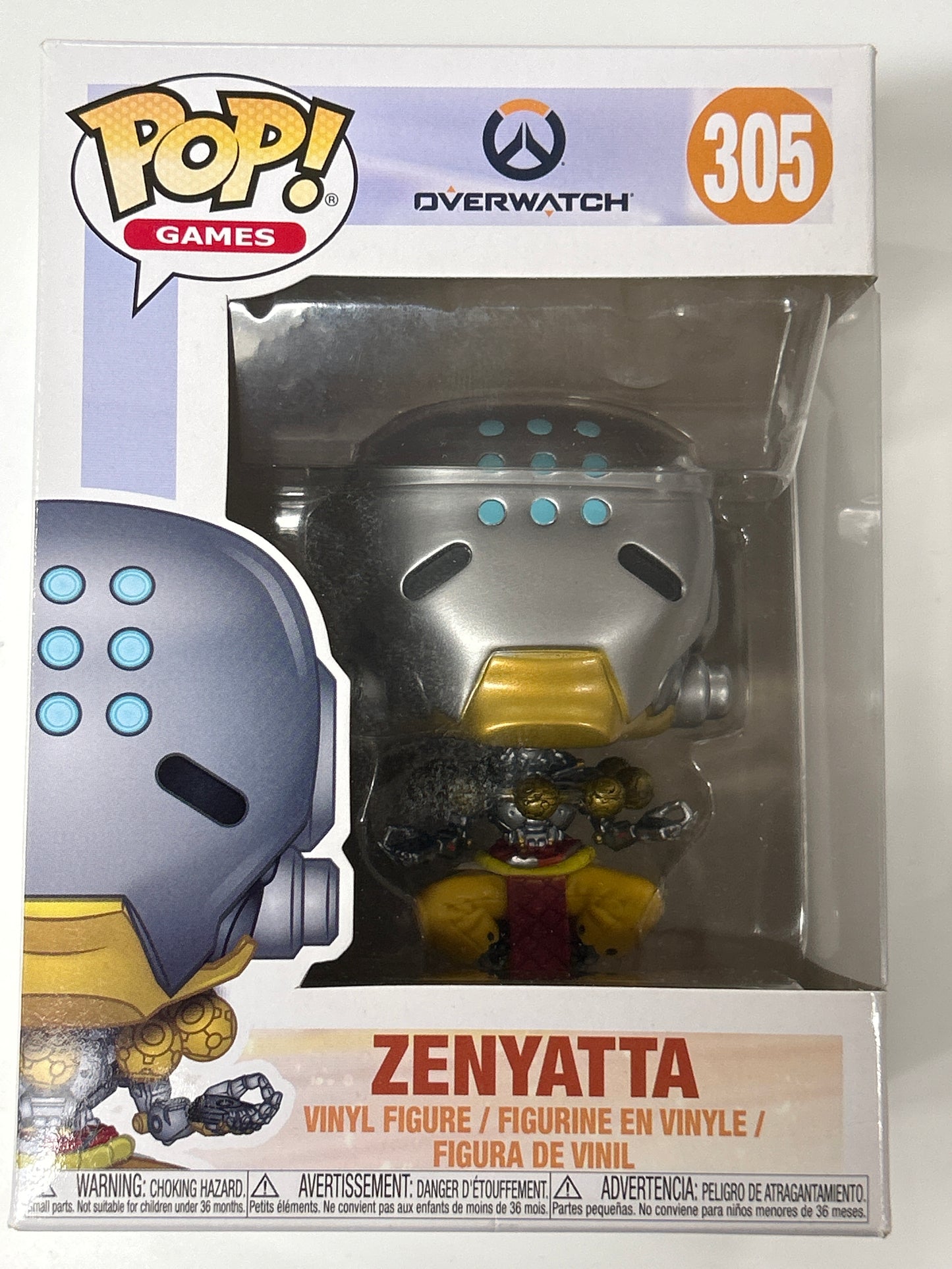 FUNKO POP OVERWATCH ZENYATTA GREAT CONDITION