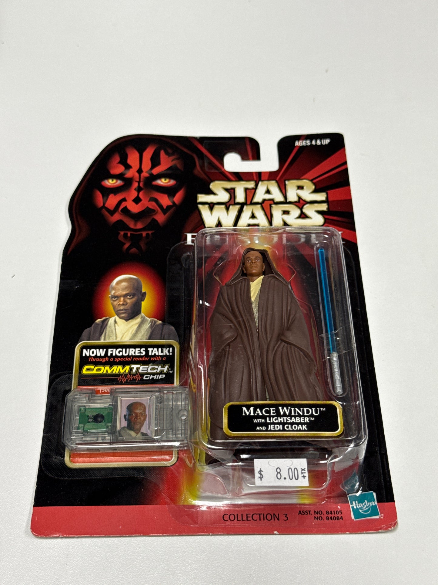 We Star Wars COLLECTION 3 MACE WINDU WITH LIGHTSABER AND CLOAK Action Figure VF