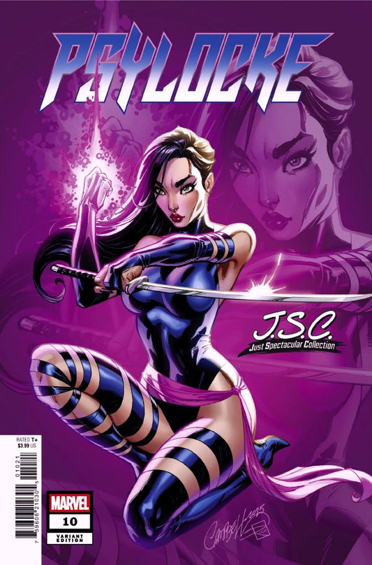 MARVEL COMICS PSYLOCKE #10 JSC VARIANT